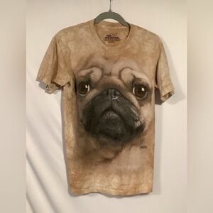 THE Mountain Pug Face Tie-Dye T-Shirt (2011)